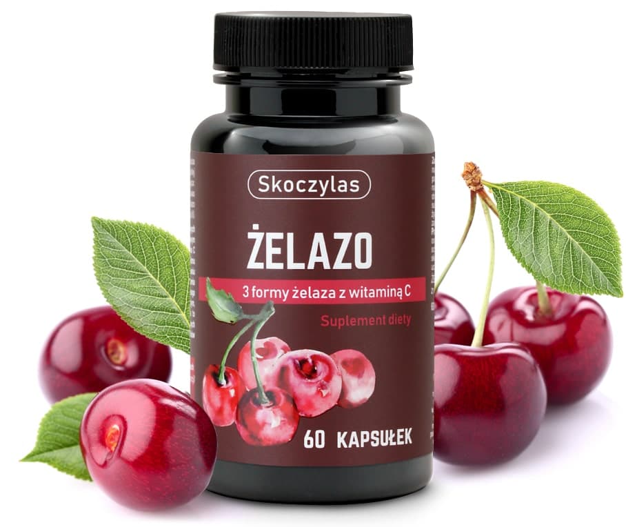 Skoczylas - Iron 3 Forms with Vitamin C - 60 Caps