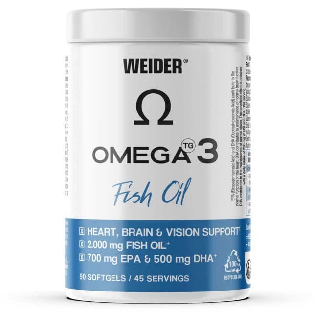 Weider - omega 3 – Weider förpackning