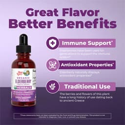 MaryRuth's - Organic Elderberry Liquid Drops - 1 fl oz