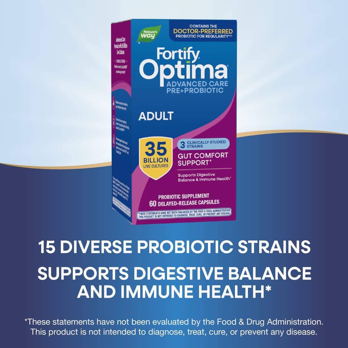 Nature's Way - Fortify Optima - 60 Kapsler