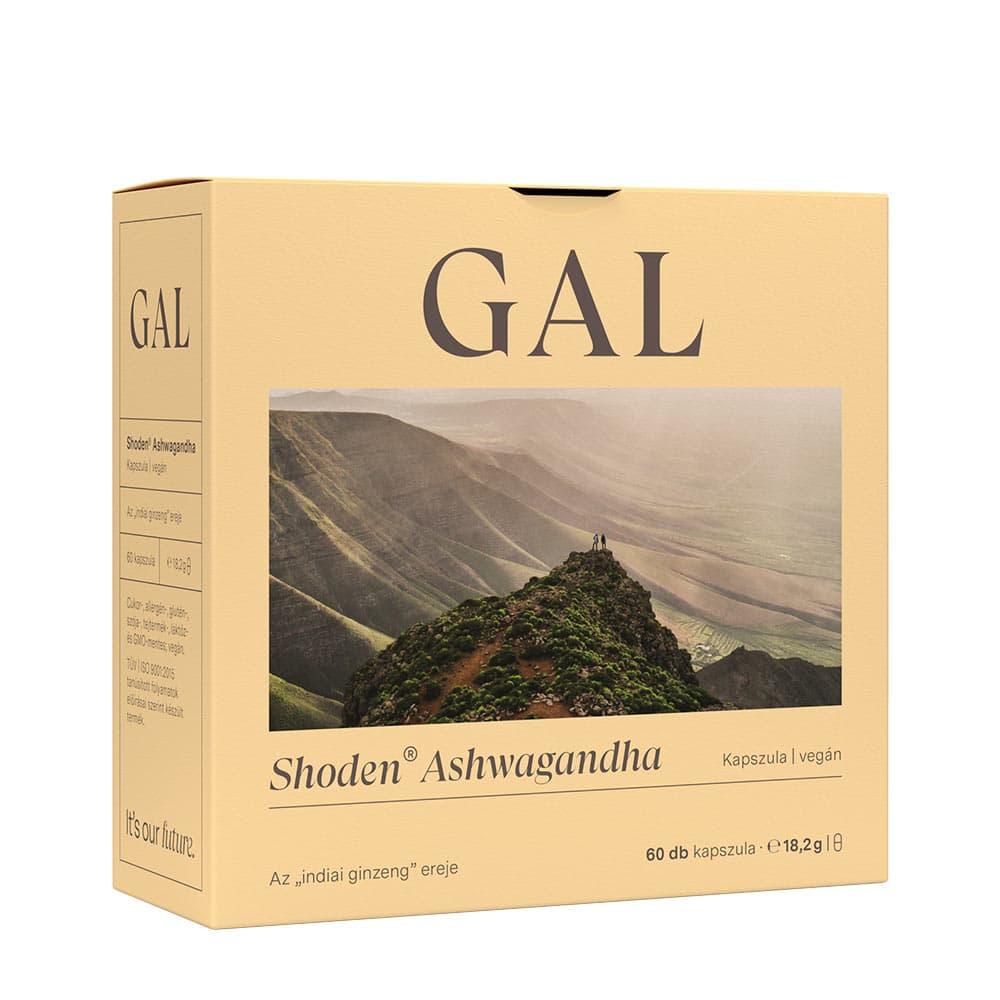Gal - Shoden® Ashwagandha - 60 Caps – GAL förpackning