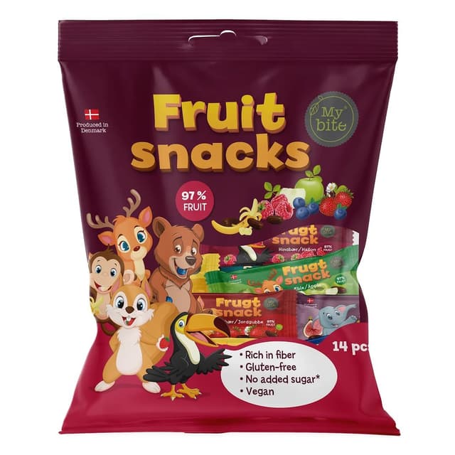 My bite - Fruit Snacks - 14 pc – My bite