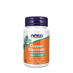 NOW Foods - Copper Glycinate - 120 Tabs