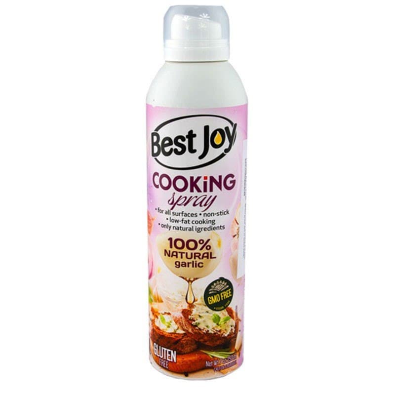 Best Joy Cooking Spray 100% Natural Garlic 250ml – Best Joy förpackning