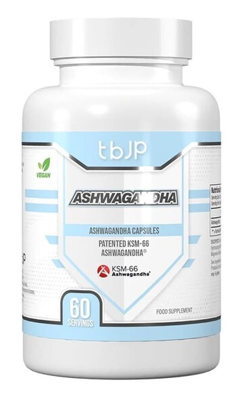Trained By Jp - Ashwagandha - 60 Kapsler – Trained by JP packaging