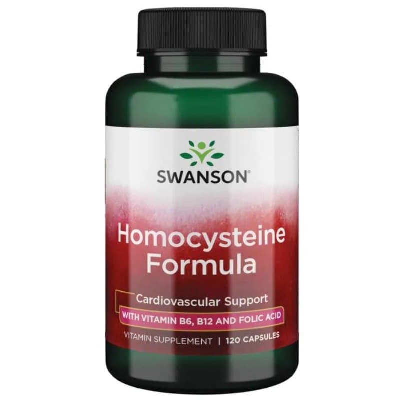 Swanson - Homocysteine Formula - 120 Caps – Swanson förpackning