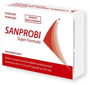 Sanprobi - Super Formula - 40 Caps – Sanprobi förpackning