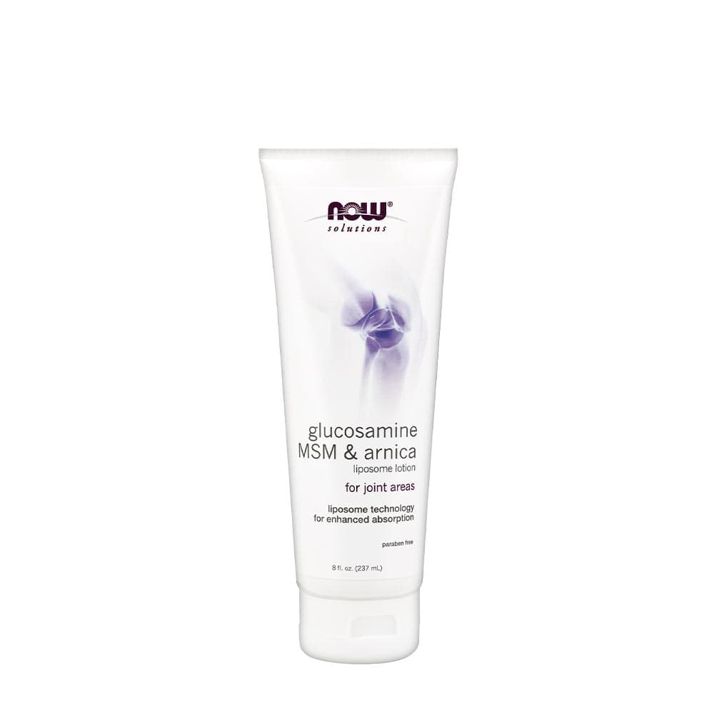 NOW Foods - Glucosamine MSM & Arnica Liposome Lotion - 237ml