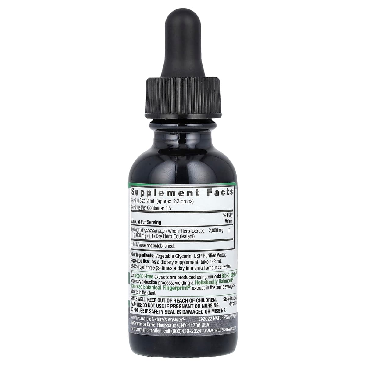 Nature's Answer - Silmäsirkka yrtti - 30ml
