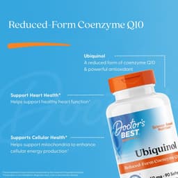 Doctor's Best - Ubiquinol, 50mg - 90 Sgels