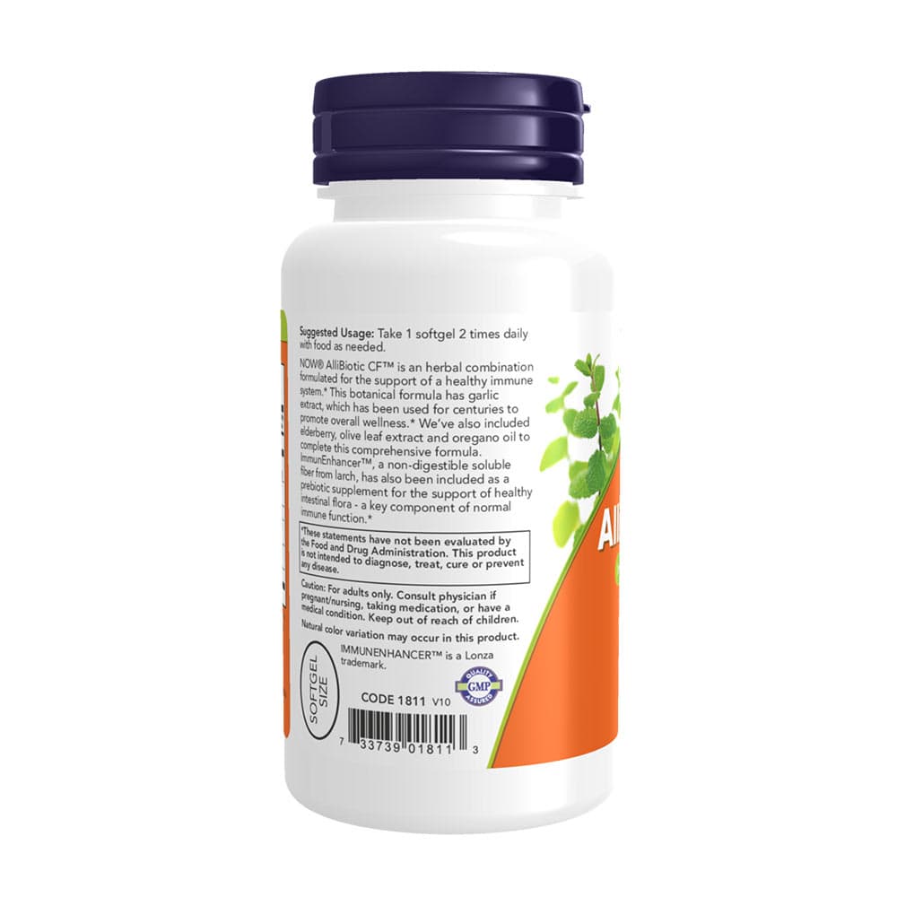 NOW Foods - Alibiotic Cf - 60 Sgels
