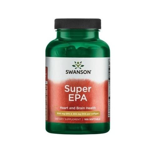 Swanson - Super EPA & DHA – Swanson förpackning