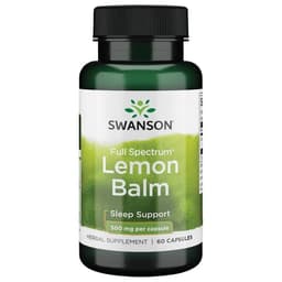 Swanson - Lemon Balm - 60 Caps