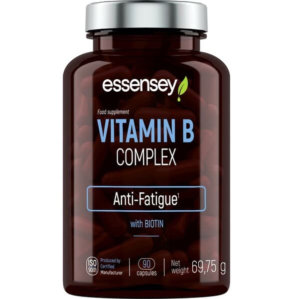 Essensey - Vitamin B Complex - 90 Caps, 69.75g – Essensey förpackning