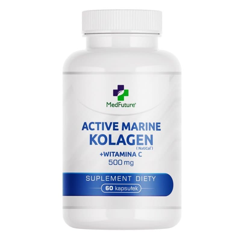 MedFuture - Active Marine Collagen + Vitamin C - 60 Caps – MedFuture förpackning