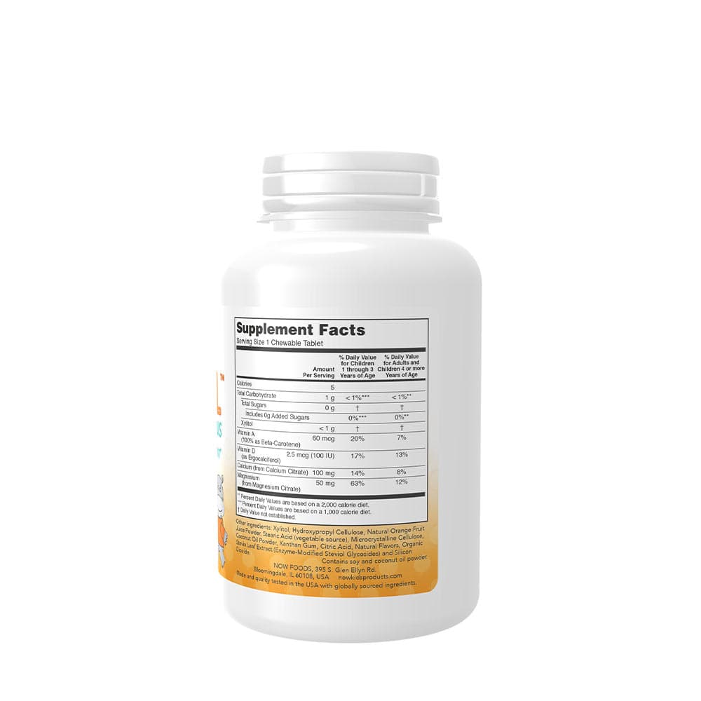 NOW Foods - Kid Cal - 100 Chewables
