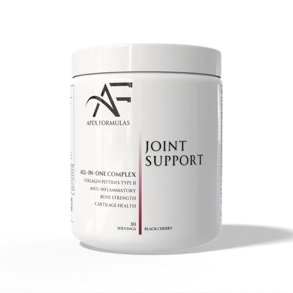 Apex Formulas - Joint Support, Black Cherry - 420g – Apex Formulas förpackning