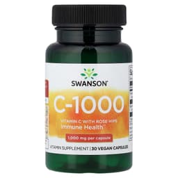 Swanson - C-1000 With Rose Hips - 30 Caps