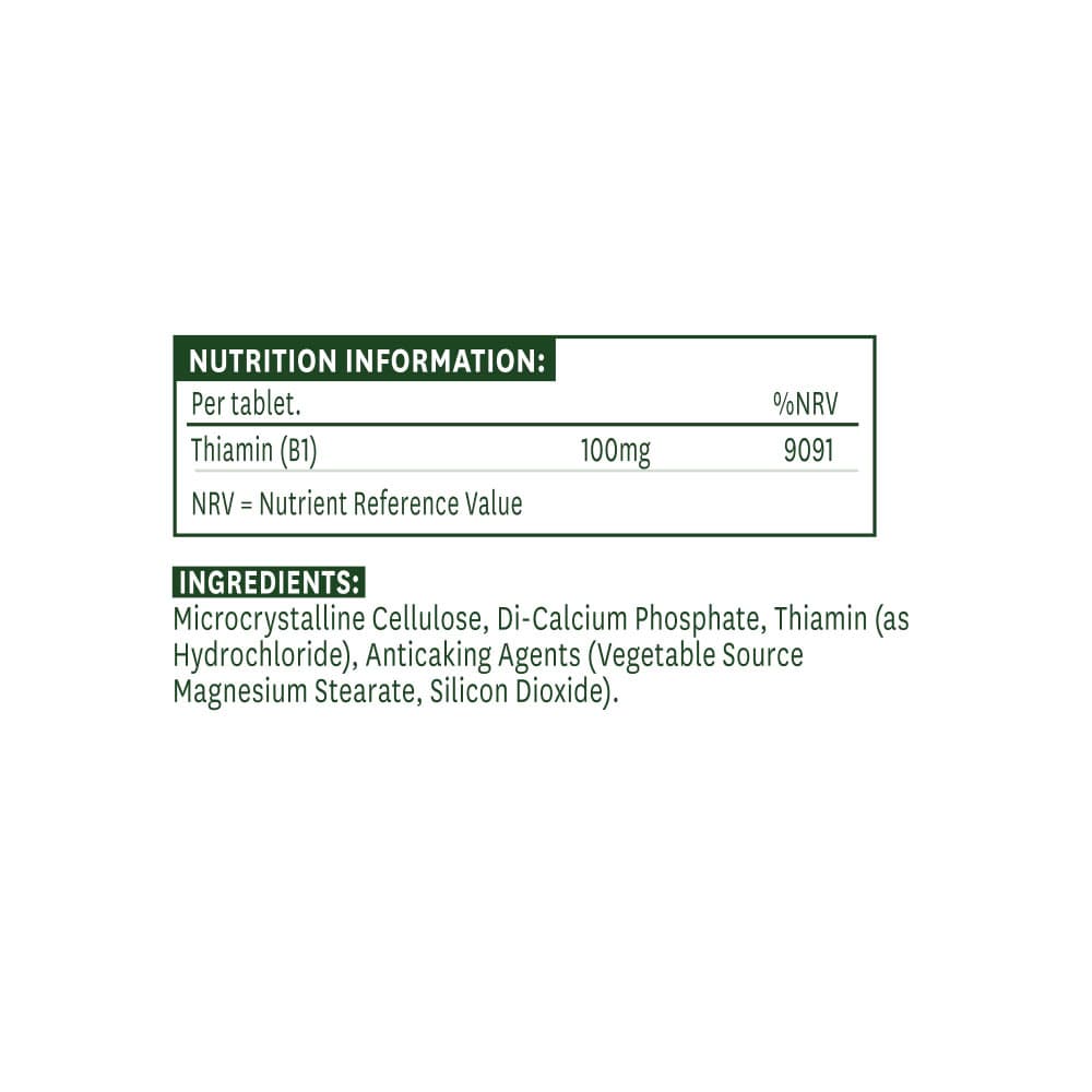 Nature's Aid - Vitamin B1 - 100mg
