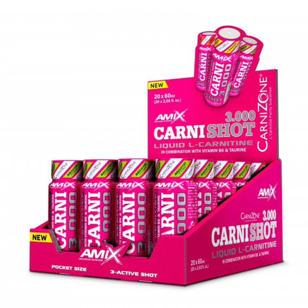 Amix - Carnishot 3000 - 20 x 60ml (20 X 2.01 Fl. oz.)