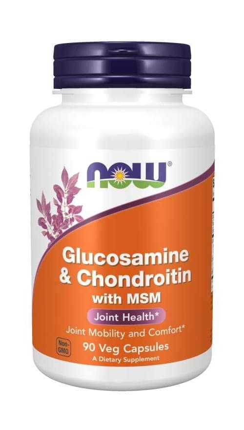 NOW Foods - Glucosamine Chondroitin – NOW Foods förpackning