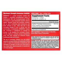 MuscleMeds - Aromatest - 30 Liquid Caps
