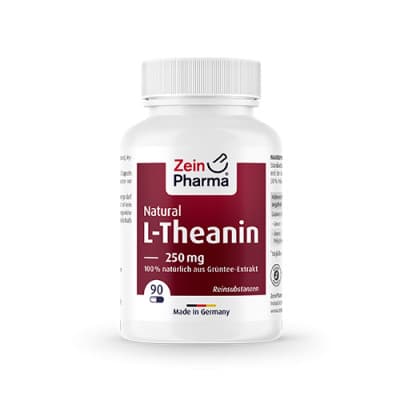 Zein Pharma - L-Theanine - 90 Caps – Zein Pharma förpackning