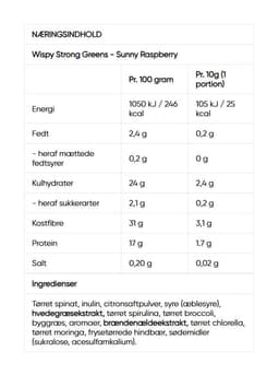 Wispy - Strong Greens, Sunny Raspberry - 300g