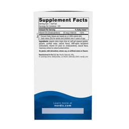 Nordic Naturals - Vitamin D3, 1000IU Orange - 120 Sgels