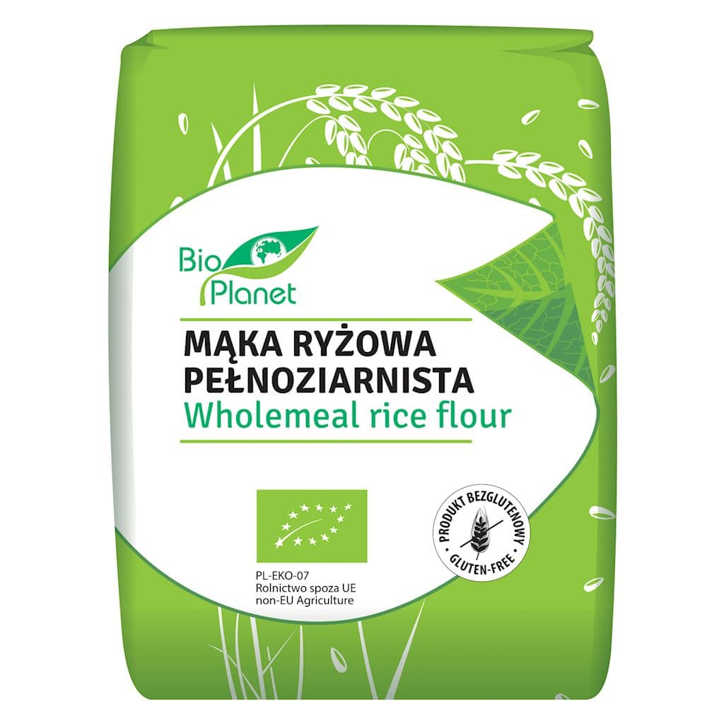 Bio Planet - Wholemeal Rice Flour - 1kg