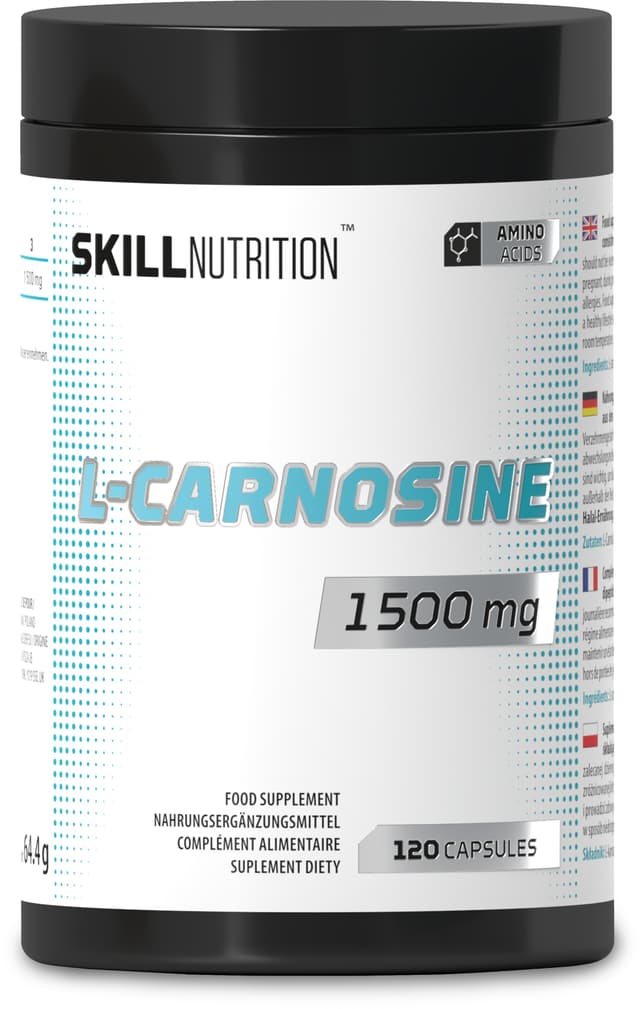Skill Nutrition - L-Carnosine - 120 Capsules – Skill Nutrition