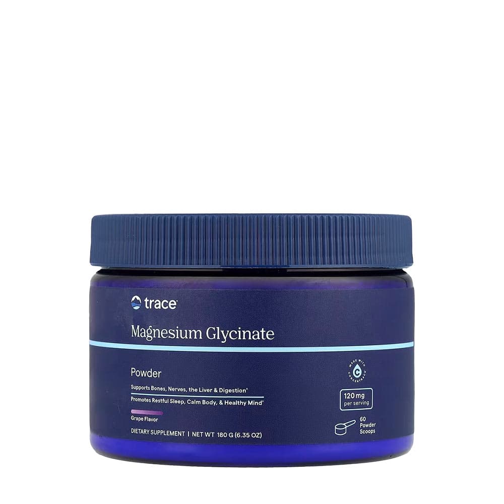 Trace Minerals - Magnesiumglycinat Druva, pulver, 180 g