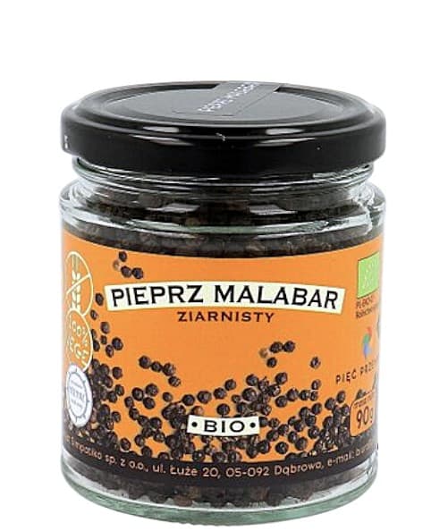 Pięć Przemian - Organic Malabar Black Pepper Whole Grain 90g – Pięć Przemian