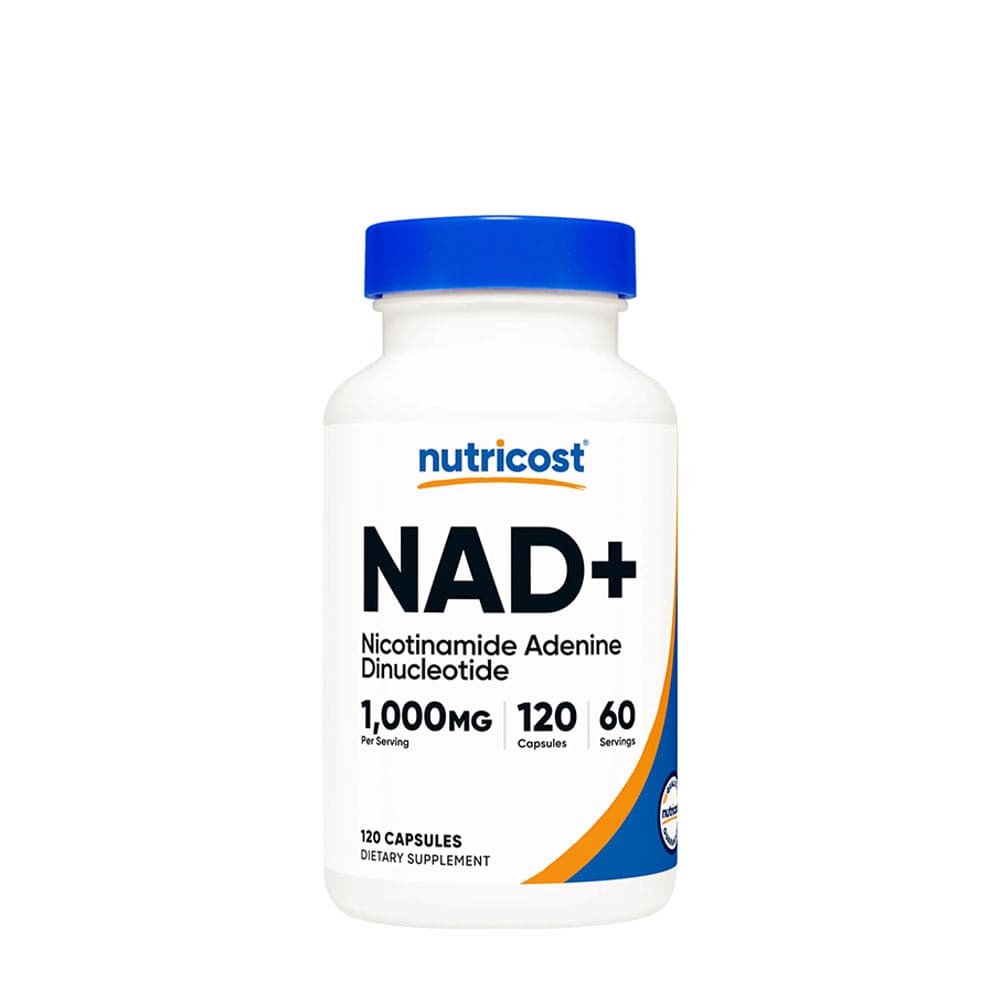 Nutricost - Nad+ - 120 Caps – Nutricost förpackning