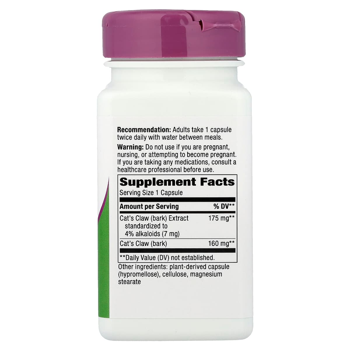Nature's Way - Cat'S Claw Premium Extract - 60 Vcaps