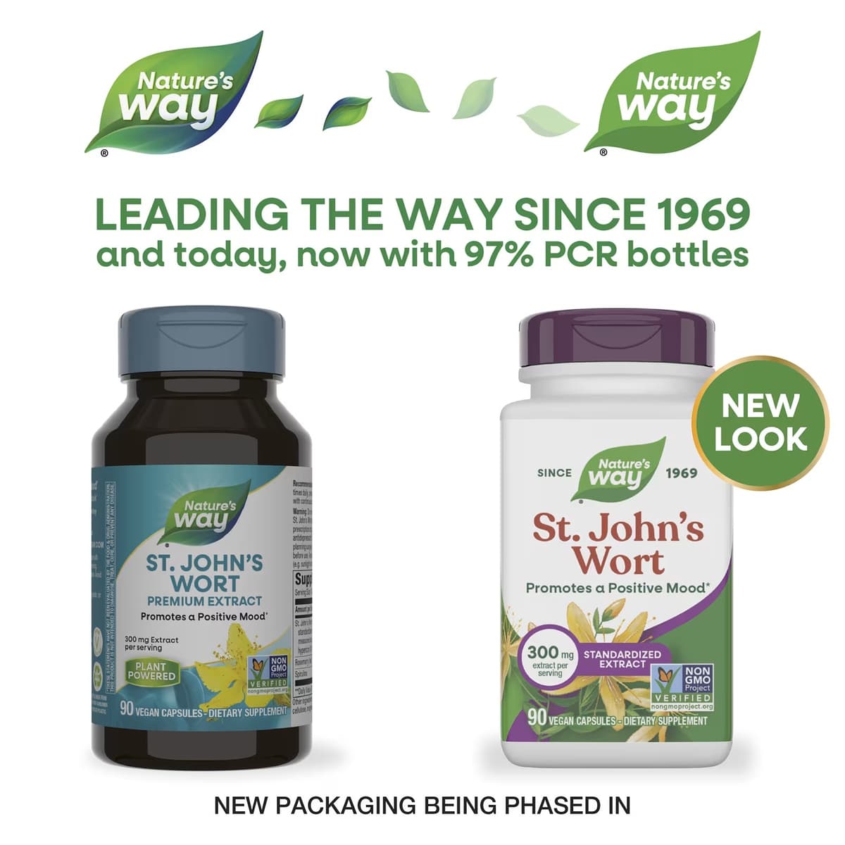 Nature'S Way - St. John'S Wort Premium Extract - 90 Caps