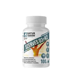 Natur Tanya - Organic D3 + K2 Vitamin - 100 Tabs