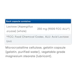 Natural Factors - Lactase Enzyme - 60 Caps