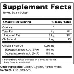 Rule One - Fish Oil Softgels - 100 softgels