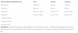 Nutrend - Beta-Alanine Compressed Caps - 90 Caps