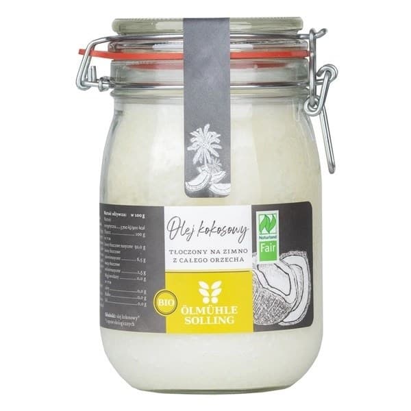 Ölmühle Solling - Organic Coconut Oil - 1000ml – Ölmühle Solling förpackning