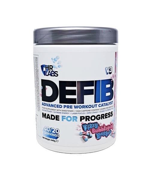 HR Labs DEFIB Advanced Pre Workout Catalyst – Hr Labs förpackning