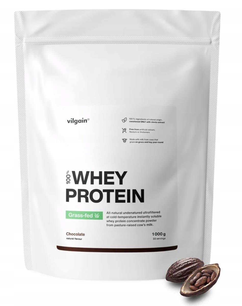 Vilgain - 100% Whey Protein – Vilgain förpackning