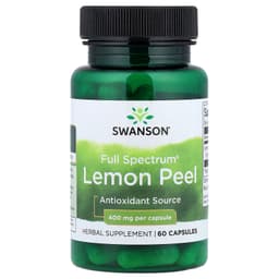 Swanson - Full Spectrum Lemon Peel - 60 Caps