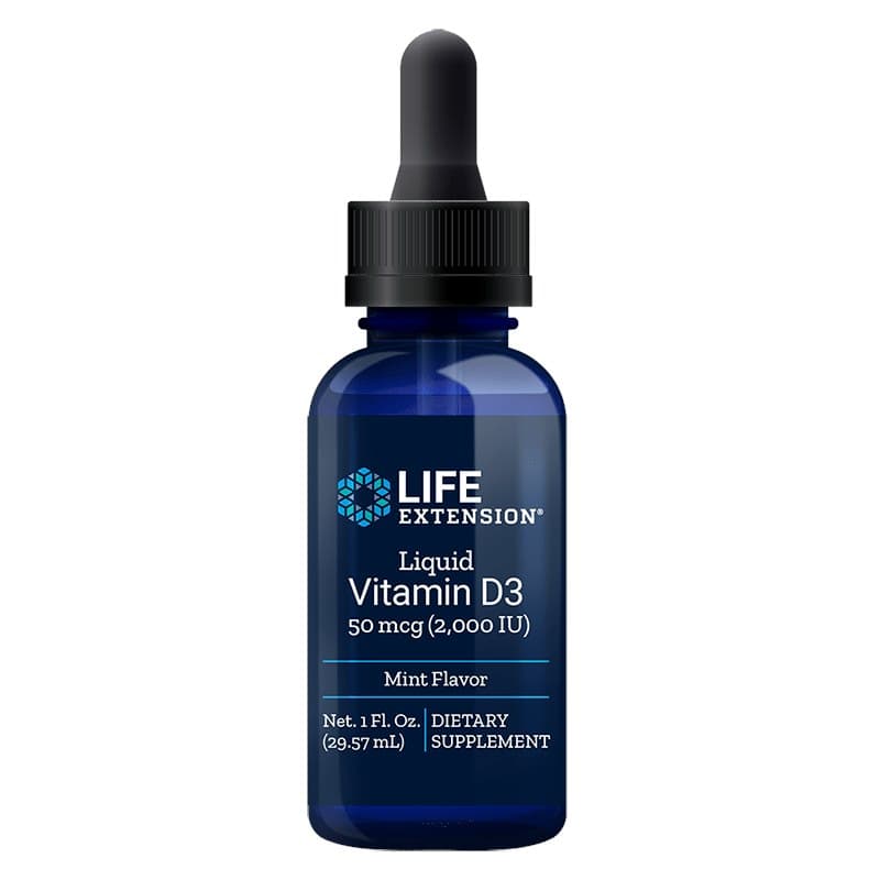 Life Extension - Liquid Vitamin D3 - 29.57ml – Life Extension förpackning