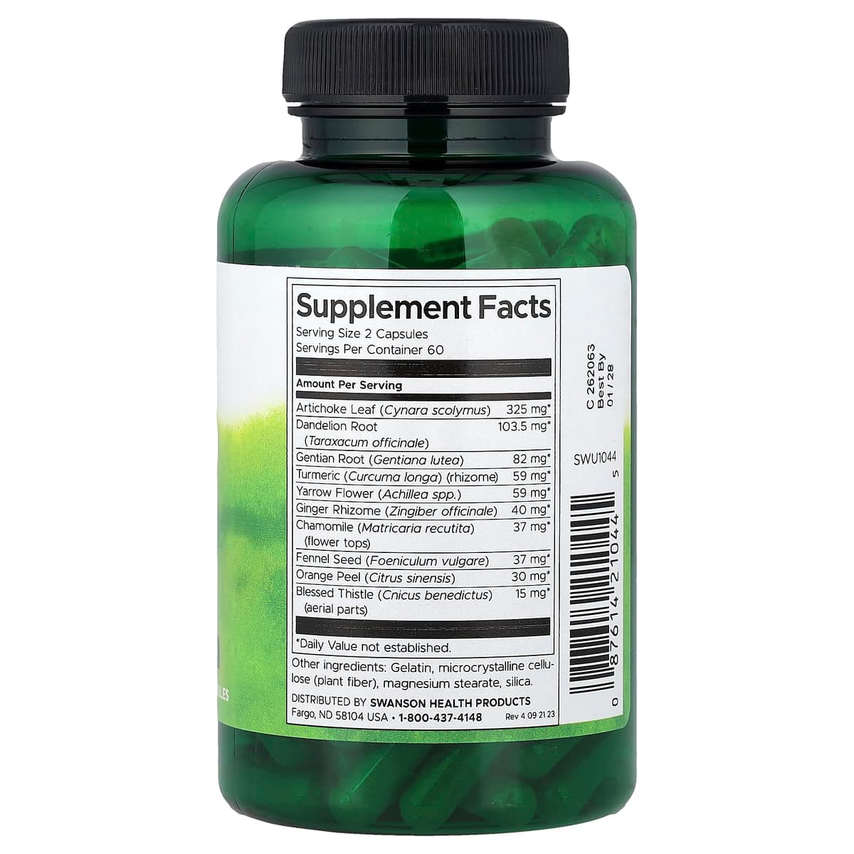 Swanson - Bavarian Herbal Bitters - 120 Caps