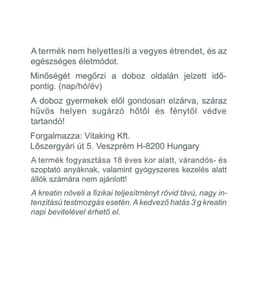 Vitaking - Creatine - 250g