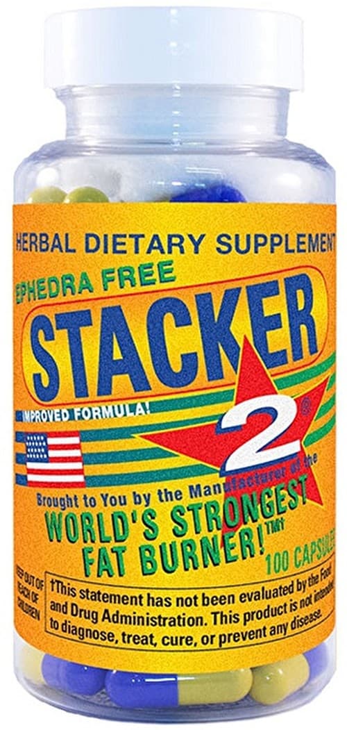 Stacker2 Europe - Stacker 2 Ephedra Free - 100 Caps – Stacker2 förpackning