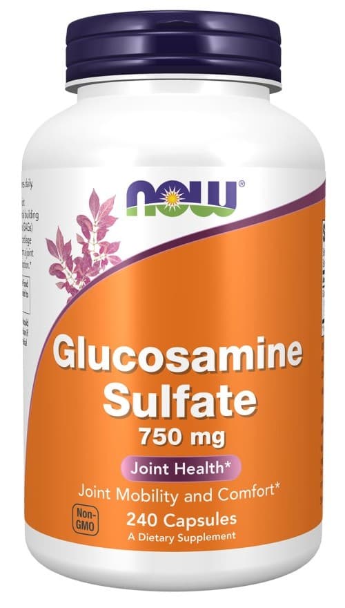 NOW Foods - Glucosamine Sulfate – NOW Foods förpackning