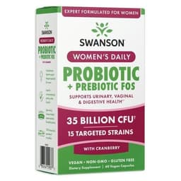 Swanson - Women's Daily Probiotic + Prebiotic FOS